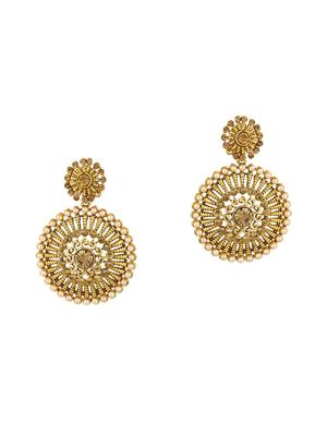 Gold Tone Stone Earrings - 15612421 - Standard Image - 1