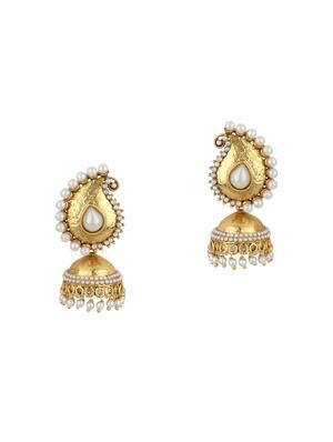 Gold Tone Jhumka - 15612428 - Standard Image - 1