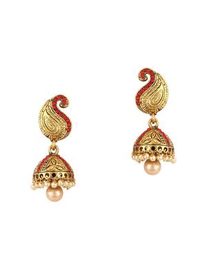 Gold Tone Jhumka - 15612458 - Standard Image - 1