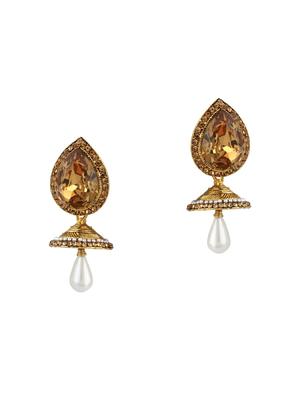 Gold Tone Jhumka - 15612465 - Standard Image - 1