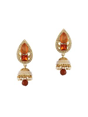 Gold Tone Jhumka - 15612469 - Standard Image - 1