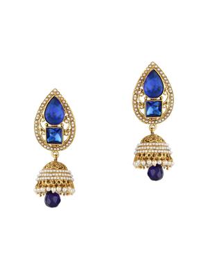 Gold Tone Jhumka - 15612470 - Standard Image - 1