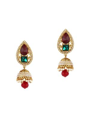 Gold Tone Jhumka - 15612471 - Standard Image - 1