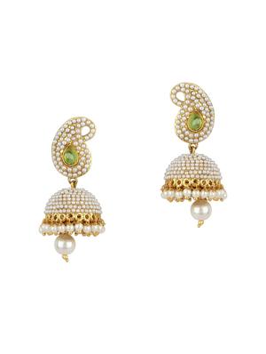 Gold Tone Jhumka - 15612484 - Standard Image - 1