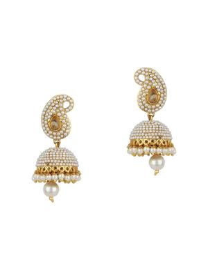 Gold Tone Jhumka - 15612485 - Standard Image - 1