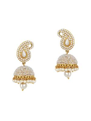 Gold Tone Jhumka - 15612488 - Standard Image - 1
