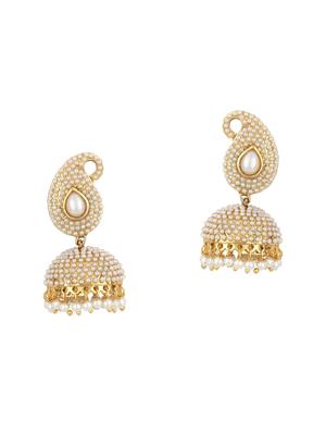 Gold Tone Jhumka - 15612504 - Standard Image - 1