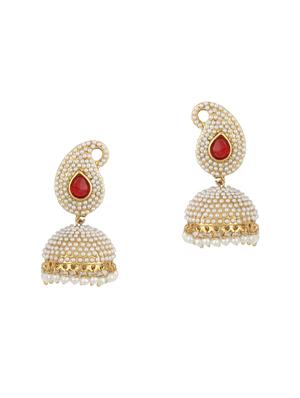 Gold Tone Jhumka - 15612505 - Standard Image - 1