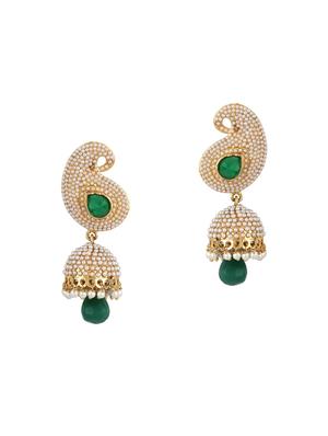 Gold Tone Jhumka - 15612510 - Standard Image - 1
