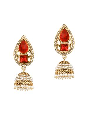 Gold Tone Jhumka - 15612515 - Standard Image - 1