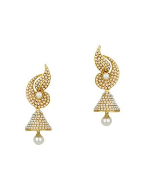 Gold Tone Jhumka - 15612518 - Standard Image - 1