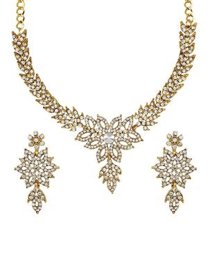 Gold Tone Necklace & Earrings Set - 15612533 - Standard Image - 1