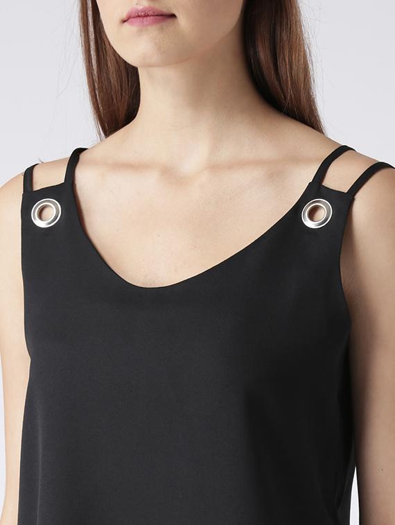 cut out eyelet detail top - 15612678 - Zoom Image - 5