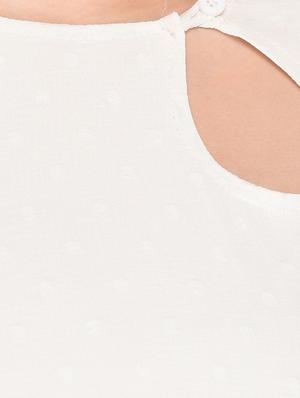 keyhole neck cowl drape asymmetric dress - 15612884 - Standard Image - 4