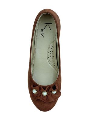 brown slip on ballerinas - 15613116 - Standard Image - 4
