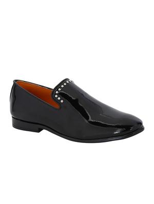 black Patent Leather slip ons - 15613148 - Standard Image - 1