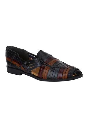multi colored Leather slip on sandals - 15613168 - Standard Image - 1