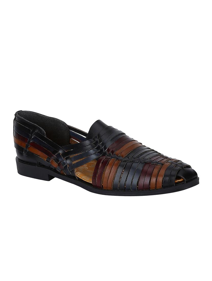 multi colored Leather slip on sandals - 15613168 - Zoom Image - 1