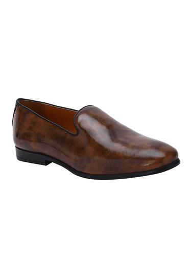 tan Patent Leather slip ons - 15613184 - Very Small Image - 1