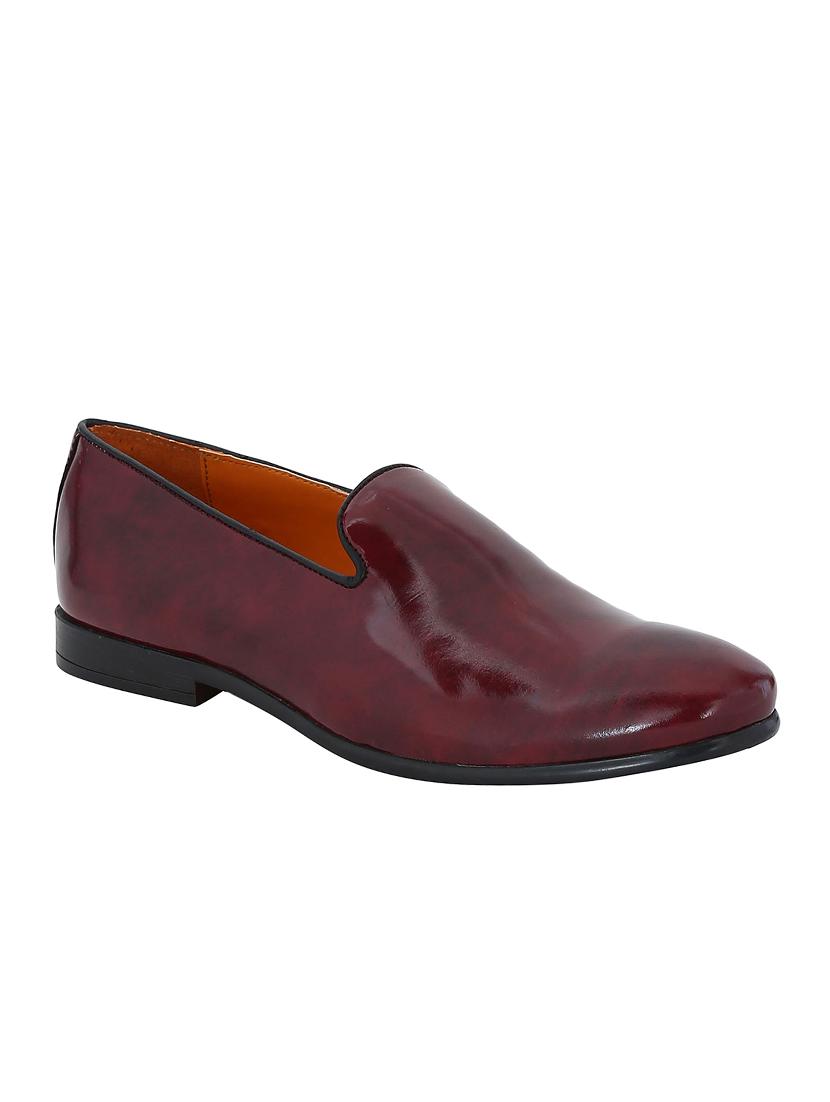 maroon Patent Leather slip ons - 15613185 - Zoom Image - 1