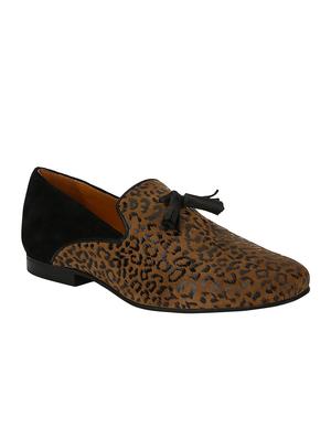 tan Suede tassel slipons - 15613194 - Standard Image - 1