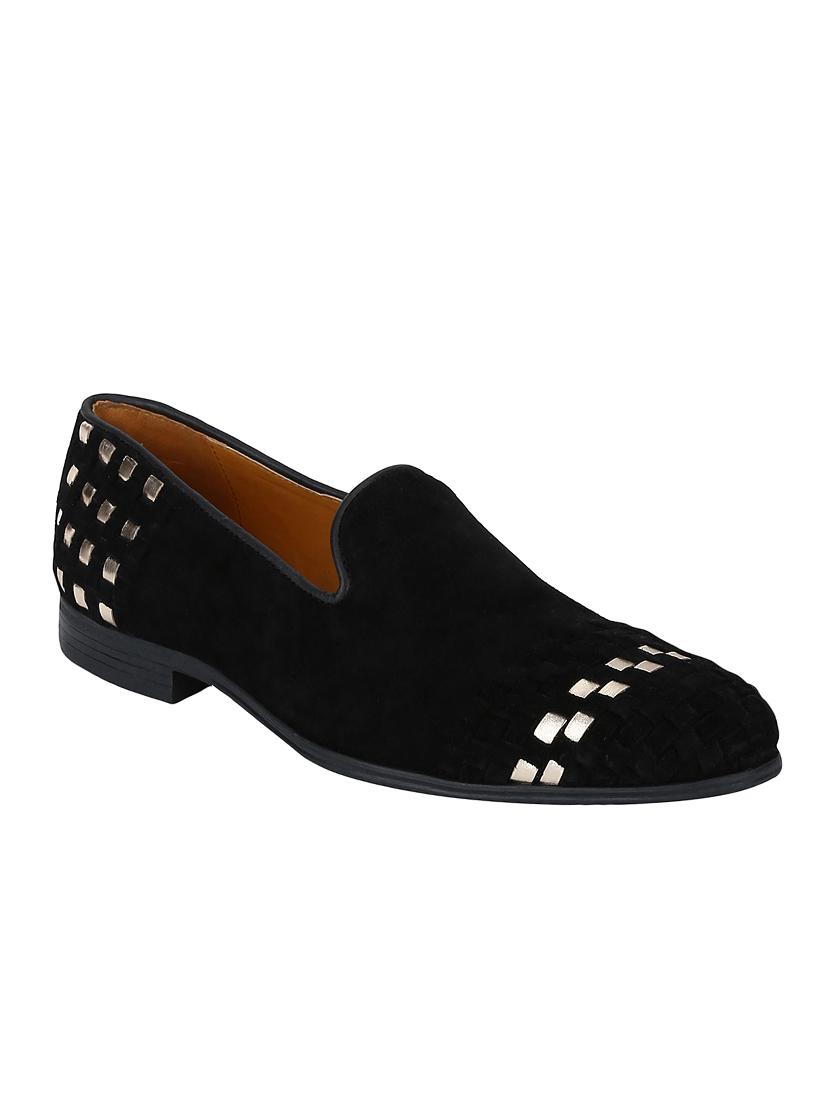 black Suede casual slipons - 15613210 - Zoom Image - 1