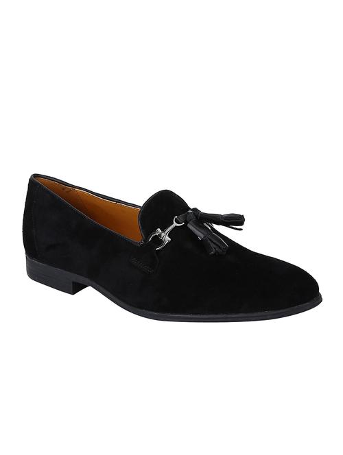 black suede casual slipons - 15613217 - Very Small Image - 1