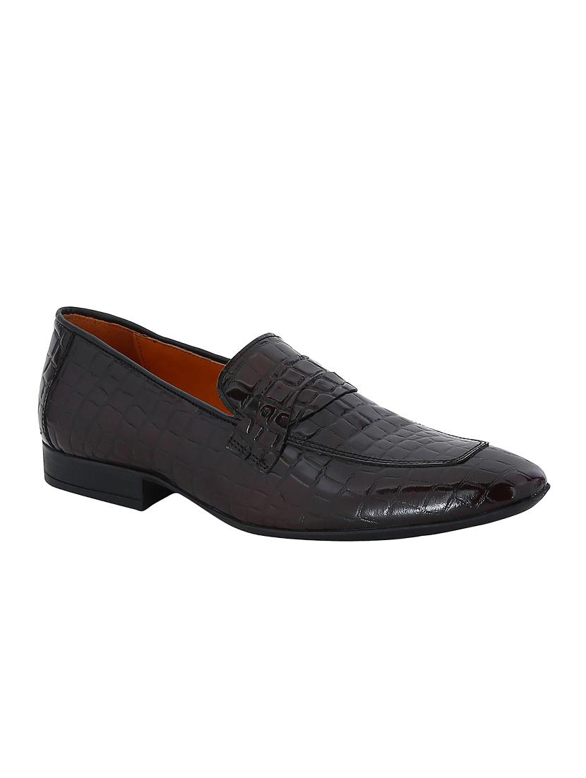 maroon Patent Leather slip ons - 15613236 - Zoom Image - 1