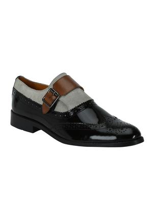 black Patent Leather slip ons - 15613247 - Standard Image - 1
