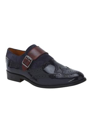 navy Patent Leather slip ons - 15613248 - Standard Image - 1