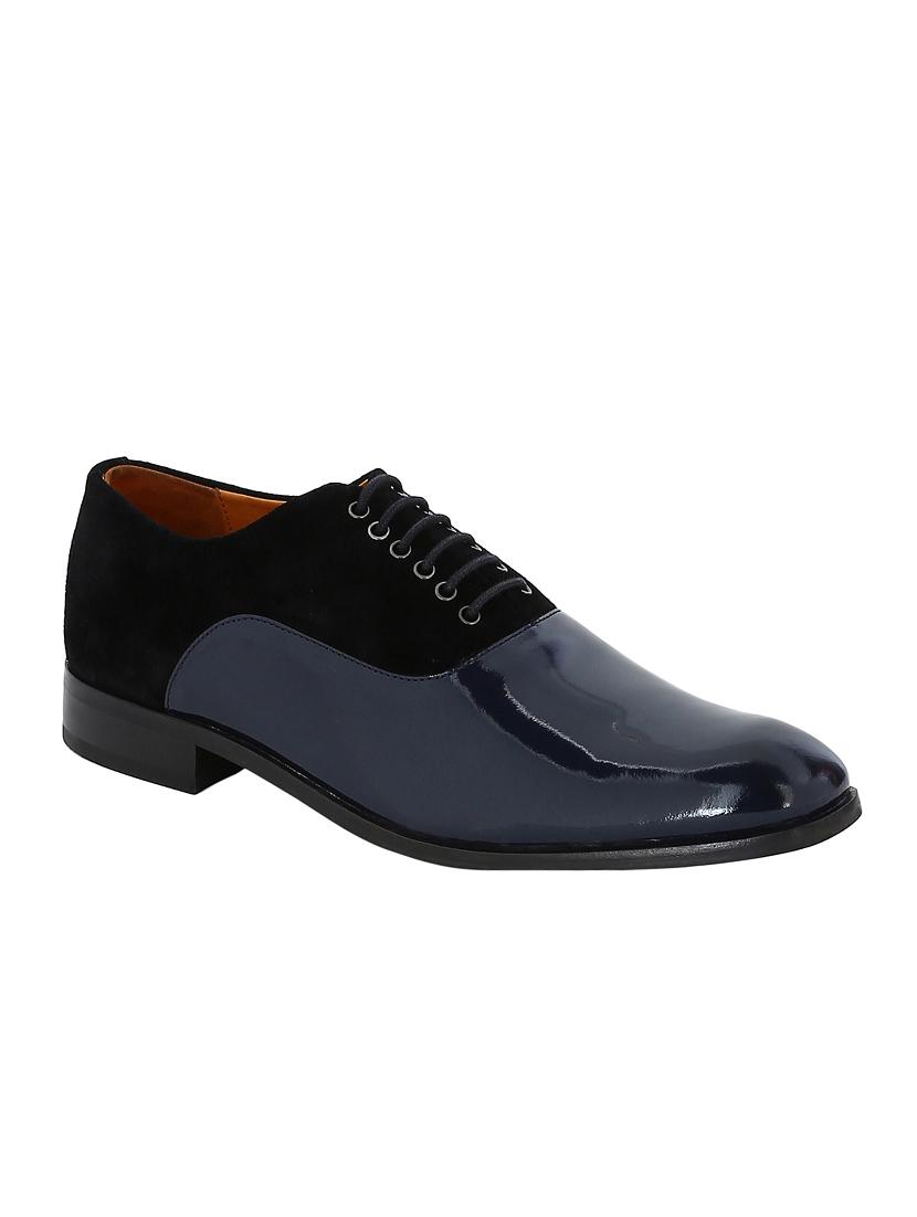 black Patent Leather lace-up oxfords - 15613383 - Zoom Image - 1