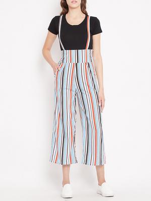 criss cross back trousers with suspenders - 15613511 - Standard Image - 1