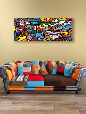 Canvas Premium Incredible Art Painting - 15614427 - Standard Image - 1