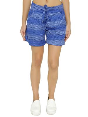 tie-knot detail printed shorts - 15614576 - Standard Image - 1
