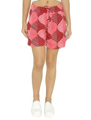 tie-knot detail printed shorts - 15614577 - Standard Image - 1