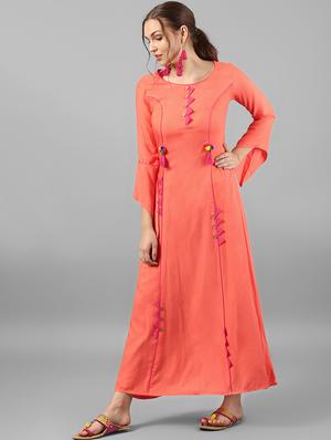 Empire line detail a-line dress - 15614660 - Standard Image - 1