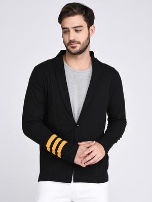 black cotton shrug - 15614748 - Standard Image - 1