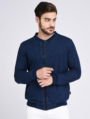 blue cotton sweatshirt - 15614774 - Standard Image - 1