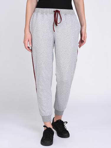 drawstring waist side taping jogger - 15614810 - Very Small Image - 1