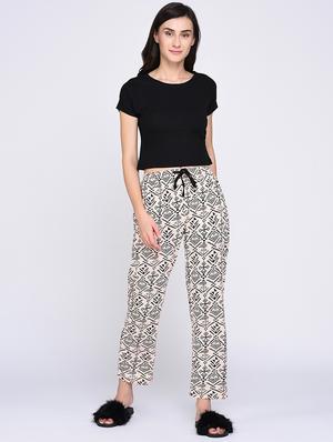 aztec print nightwear pajama set - 15614812 - Standard Image - 1