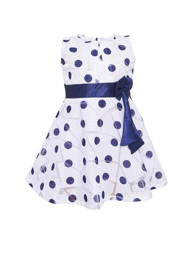 blue cotton frock - 15614982 - Very Small Image - 1