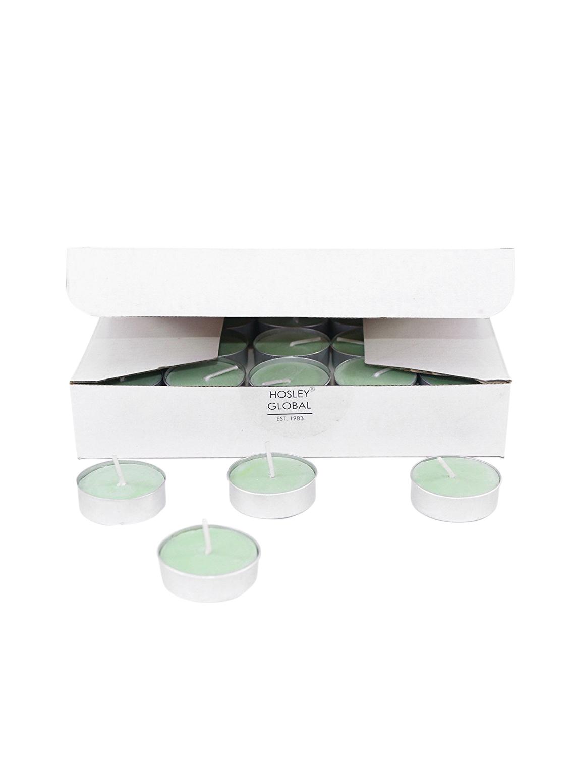 hosley highly fragranced lemongrass tea light candles (set of 30) - 15615295 - Zoom Image - 3