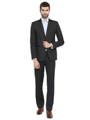 grey polyester single breasted blazer - 15615625 - Standard Image - 4