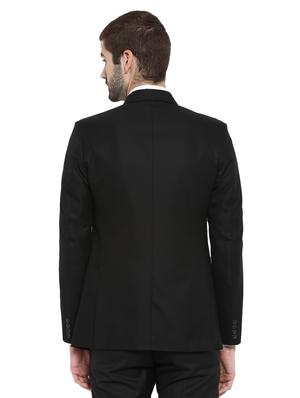 black polyester tuxedo blazer - 15615638 - Standard Image - 3
