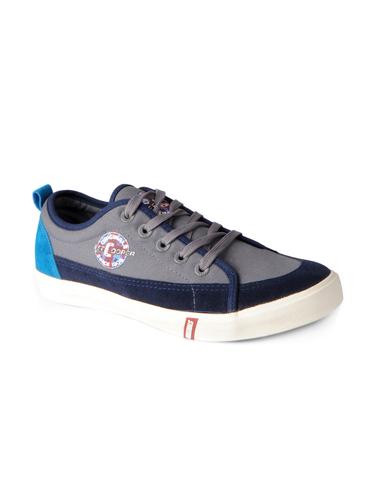 grey Canvas lace up sneakers - 15615695 - Very Small Image - 1