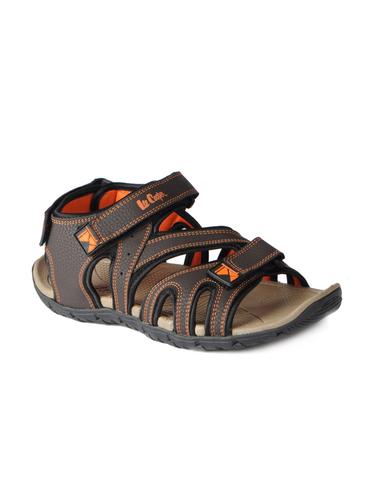 brown back strap floaters - 15615713 - Very Small Image - 1