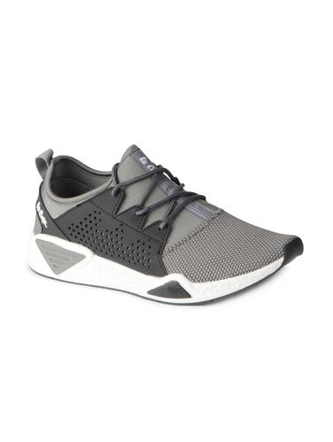 grey Fabric sport shoes - 15615744 - Very Small Image - 1