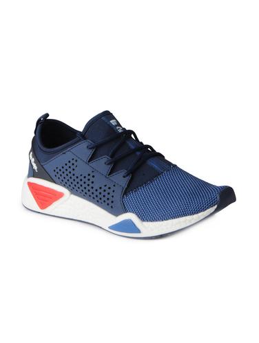 navy Fabric sport shoes - 15615745 - Very Small Image - 1