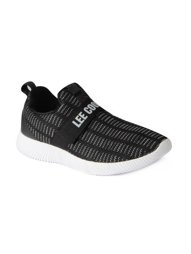black Fabric slip on sport shoes - 15615746 - Very Small Image - 1