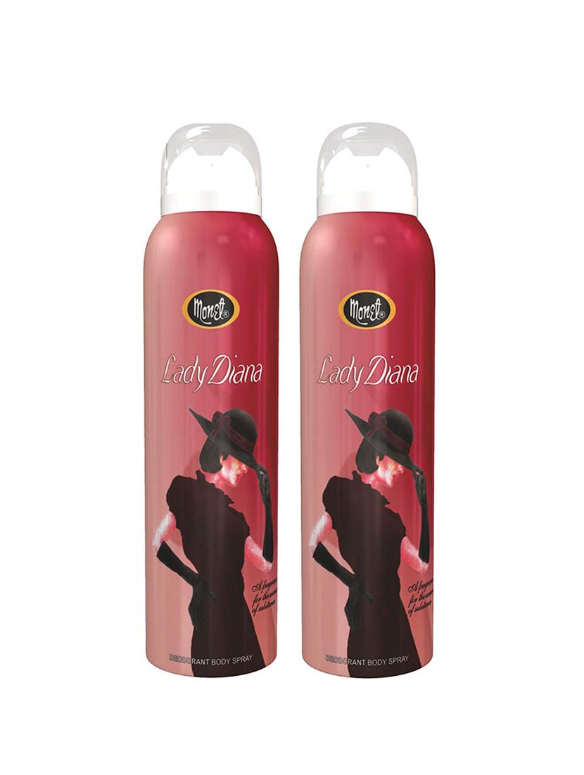 Monet Lady Diana Deodorant Spray (Pack Of 2) - 15615781 - Zoom Image - 1